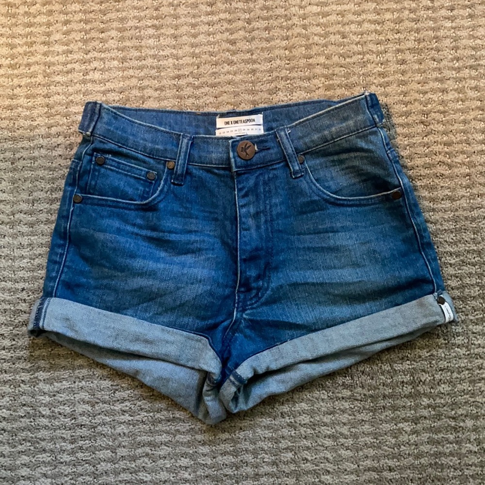 One Teaspoon Jean Shorts